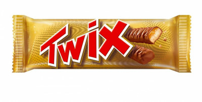 Батончик TWIX молочний з печивом та карамеллю 50г (1/32)