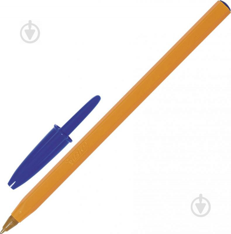 Ручка кулькова BIC ORANGE ПОМАРАНЧЕВА (синя) (1*4/100)