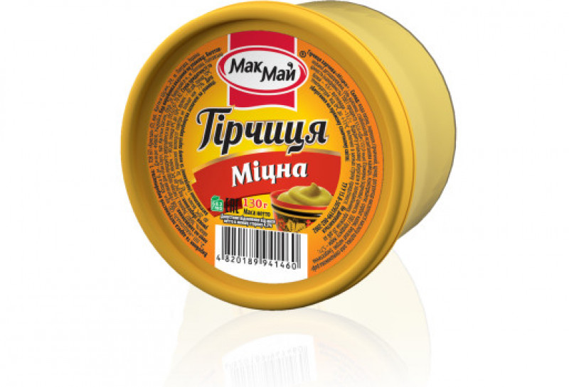 Гірчиця &quot;Міцна&quot; &quot;МакМай&quot; п/п 130г (1/30)