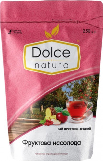 Чай &quot;Dolce Natura&quot; 250г Фруктово-ягідний Фруктова насолода (1/6)