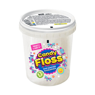 Вата цукрова 30г Класична "Tasty Lasty" відро (1/16)