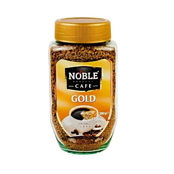 Кава NOBLE Gold розчинна 200г с/б (1/9)