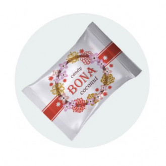 Цукерки 1,6кг &quot;Bona&quot; Кокос екран ChoccoVia