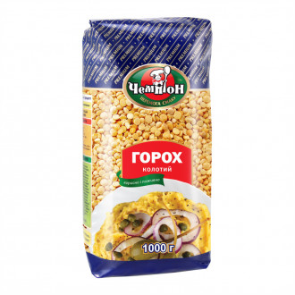 Горох колотий 1кг Premium &quot;Чемпіон&quot; (1/10) 