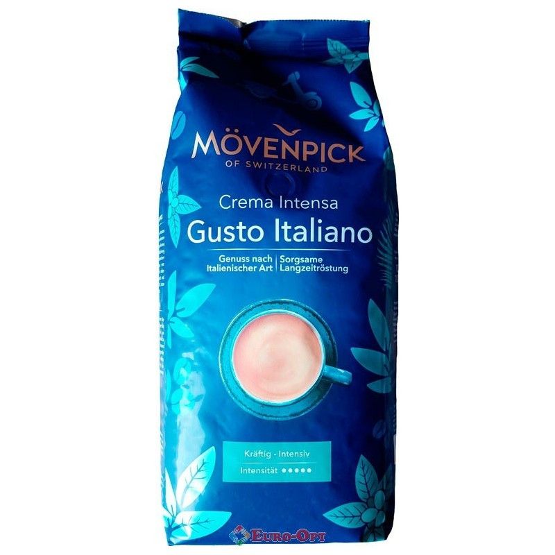 Кава Movenpick зерно Gusto Italiano 1кг (1/4)