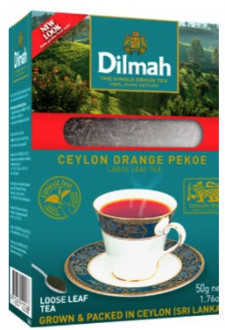 Чай &quot;Dilmah &quot; 50г Чорний Крупнолистовий (1/48)