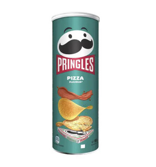 Чипси Pringles 165г Pizza зі см. Піци тубус (1/19)