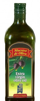 Олія оливкова "Maestro de Oliva" Extra Virgin с/б 1л (1/6)