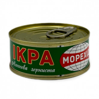 Ікра лососева червона  &quot;Морехід&quot; 80г ж/б (1/12)