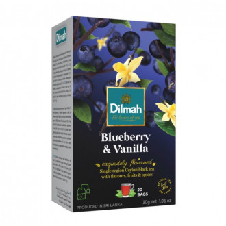 Чай &quot;Dilmah&quot; 20п*1,5г Лохина та Ваніль з/я (1/12)