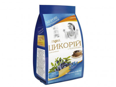 Напій ТМ Верховина Галка Цикорій розч. з чорницею 100г м/у (1/24)