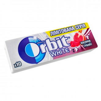 Жувальна гумка Orbit White малина-гранат 14г (1*30/20)