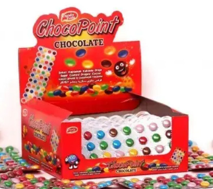 Драже ChocoPoint Chocolate у блістері 22г*24шт