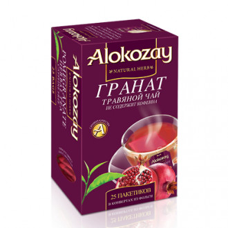 Чай &quot;Alokozay Tee&quot; 25п*2г Травяний з Гранатом (1/24)