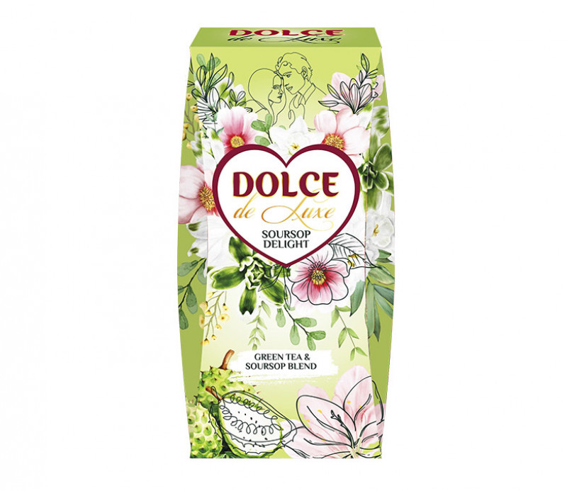 Чай &quot;DOLCE&quot; 90г Зелений Soursop Delight (1/14)