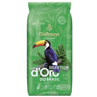 Кава Dallmayr зерно Crema D'Oro Brasil 1кг (1/4)