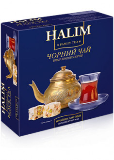 Чай &quot;Halim&quot; 100п*1,5г Чорний  (1/6)