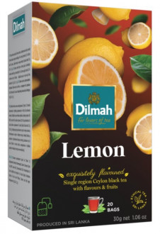 Чай &quot;Dilmah&quot; 20п*1,5г Чорний з Лимоном з/я (1/12)