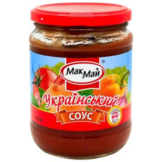 Соус Український "МакМай" СКЛО-БАНКА 430г (1/12) 430г!!!!!