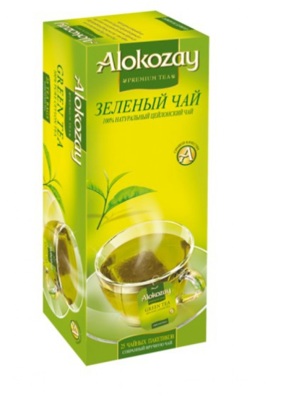 Чай &quot;Alokozay Tee&quot; 25п*2г Зелений (1/24)