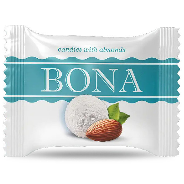 Цукерки 1кг "Bona" Мигдаль ChoccoVia