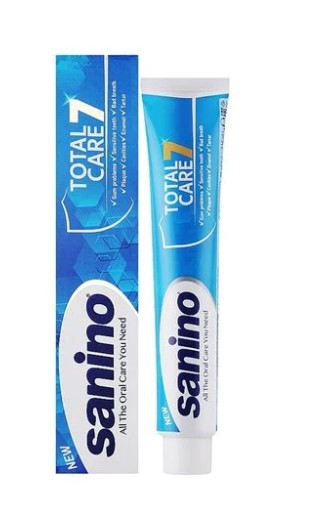 Зубна паста SANINO Total care Комплексний догляд 100мл Велика (1/24)