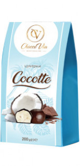 Цукерки  200г &quot;Cocotte&quot; &quot;ChoccoVia&quot; (коробка)