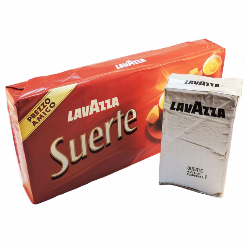 Кава &quot;Lavazza&quot; мелена SUERTE 4пачки*250г вакуум ОРИГІНАЛ (1*4/5)