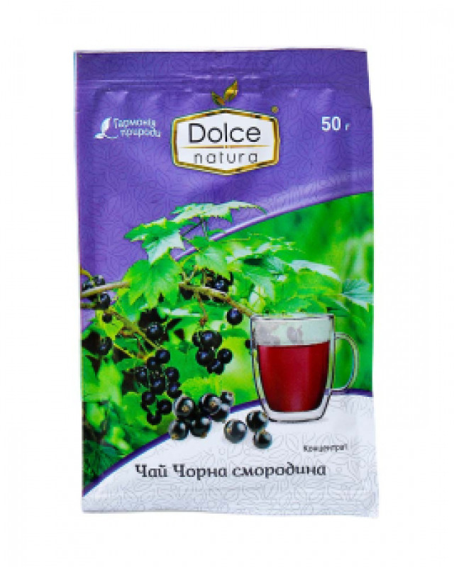 Чай концентрат &quot;Dolce Natura&quot; 12пх50г Чорна Смородина (1*12/6)