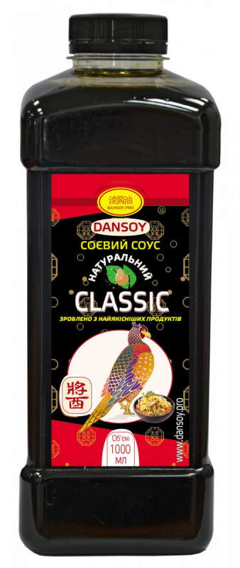 Соус соєвий 1000мл CLASSIC &quot;DANSOY&quot; ПЕТ (1/6)