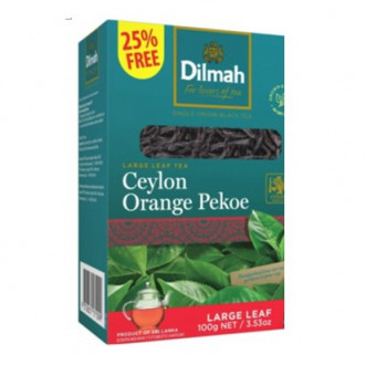 Чай &quot;Dilmah &quot; 80+20г Чорний Крупнолистовий (1/12)