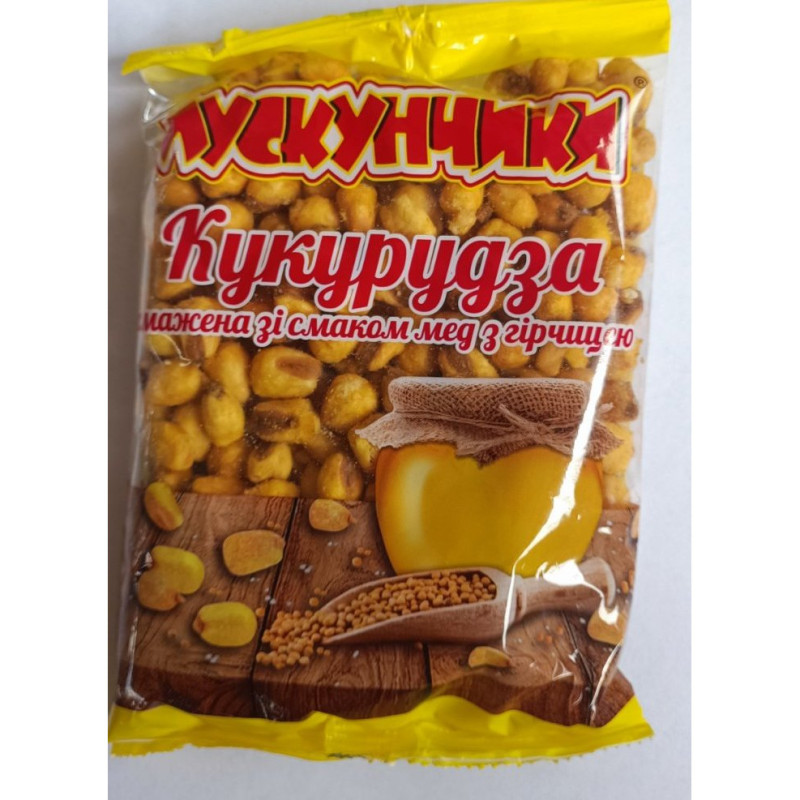 Кукурудза смажена  80г Мед з гірчицею (1*5/75)