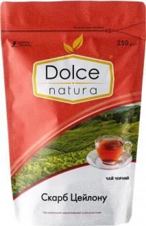 Чай &quot;Dolce Natura&quot; 250г Чорний Скарб Цейлону (1/6)