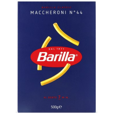 Макарони 500г Barilla Maccheroni №44 (Макероні) (1/16)