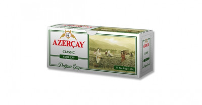 Чай &quot;Azercay&quot; 25пх*2г Зелений Yasil (1/24)