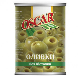 Маслини без кісточки 400г OSCAR (1/12)