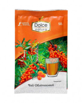 Чай концентрат &quot;Dolce Natura&quot; 12пх50г Обліпиховий (1*12/6)