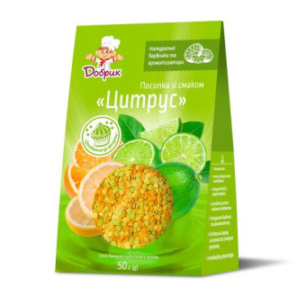 Посипка фігурна зі смаком "Цитрус" 50г Добрик (1/9)