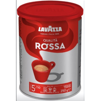 Кава Lavazza  мелена Qualita Rossa 250г Ж/Б (1/12)