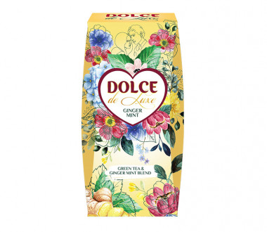 Чай &quot;DOLCE&quot; 90г Зелений Ginger Mint (1/14)