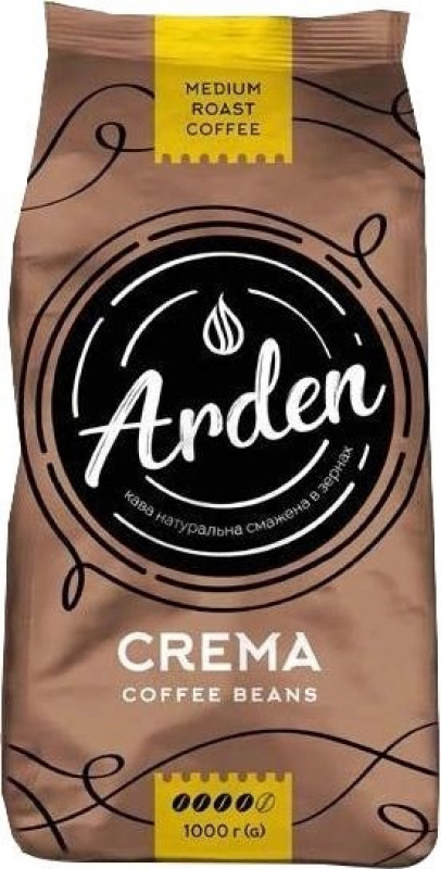 Кава &quot;Arden&quot; 1000г Crema смажена в зернах (1/8)