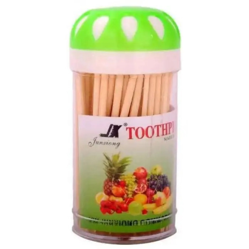 Зубочистки бамбукові (баночка) Toothpick (1/12)