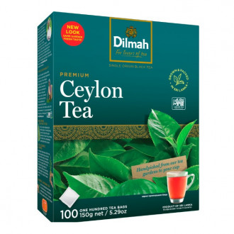 Чай &quot;Dilmah&quot; 100п*2г Чорний Преміум з/я (1/24)