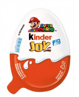 Яйце  сюрприз Kinder Joy Mario 20г*24