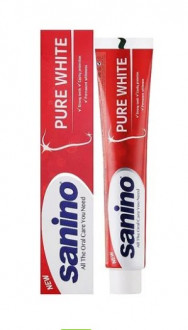 Зубна паста SANINO Pure White Відбілювальна 100мл Велика (1/24)