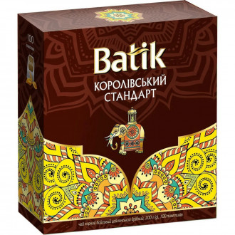 Чай &quot;Batik&quot; 100ф/п*2г Королівський стандарт з/я (1/10)