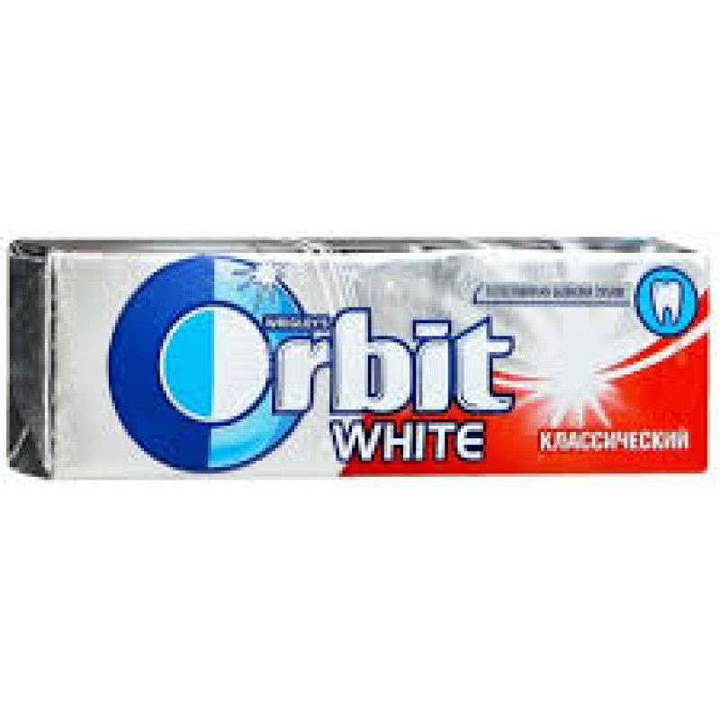 Жувальна гумка Orbit White класичний 14г (1*30/20)