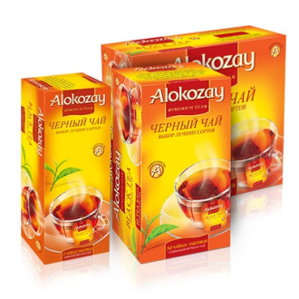 Чай "Alokozay Tee" 100п*2г Чорний (1/12)