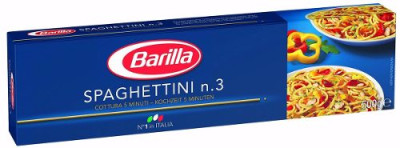 Макарони 500г Barilla Capellini №1 (Спагетті) (1/24)