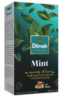Чай &quot;Dilmah&quot; 20п*1,5г М'ята з/я (1/12)